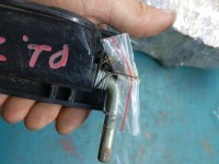 Klamka przód lewa zewnętrzna Fiat 126p seledynowy