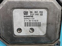 Komputer Sterownik silnika 55351703, 5WK91721 Opel Zafira A 1.8 16V