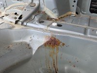 Błotnik tył prawy Subaru Forester IV SJ 12-18 srebrny G1U ćwiartka