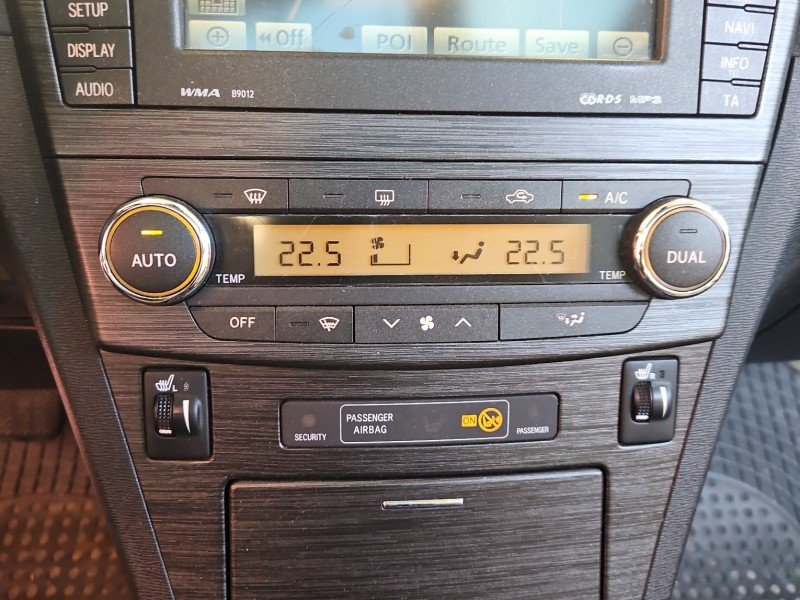 Konsola panel nawiewu Toyota Avensis III T27 55900-05320