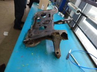 WÓZEK KOŁYSKA TRAWERS Sanki Belka silnika Skoda Kodiaq I 2.0 tdi