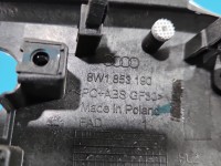 Listwa dekor deski Audi A5 F5 8W6867410, 8W1919616, 8W1863969 Europejska, 5szt, uszkodzenia widoczne na zdjęciach. kpl.