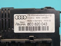 Konsola panel nawiewu Audi A4 B6 8E0820043