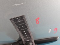 Drzwi tył lewe Renault Scenic II HB 5d TED69