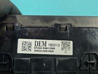 Konsola panel nawiewu Kia Optima IV 15-20 97250-D4812WK
