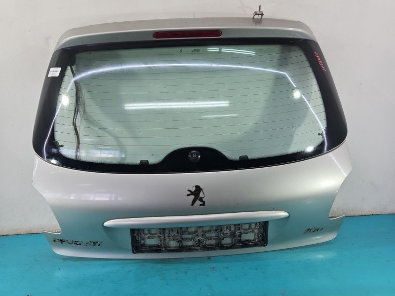 Klapa tył Peugeot 206 HB 5d srebrny