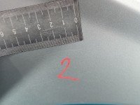 Błotnik przód prawy Chrysler Pacifica srebrny