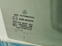 Szyba drzwi przód prawa pasażera Mercedes GL II X166 12-15 HB