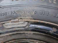 Koło zapasowe 15" dojazdowe dojazdówka Peugeot Partner II Rozstaw śrub: 4x108, Marka: Barum, 195 mm, Profil opony: 65, 6,5J...