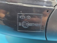 Lusterko lewe Hyundai Ix35 elektryczny, Europejska, Kod lakieru: 1K, 8pin składane elektrycznie, rysy na obudowie europa