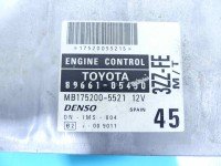 Komputer Toyota Avensis I T22 MB175200-5521, 89661-05450 1.6 vvti