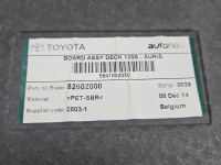 Wykładzina bagażnika podłoga Toyota Auris II 58410-02050