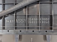 Deska rozdzielcza airbag pasażera kokpit Toyota Prius III XW30 09-