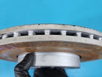 Tarcze hamulcowe przód klocki Vw Jetta V 2.0 tdi (Bkd) Volkswagen, 288/25 średnica 288mm, grubość 25mm,plus klocki