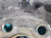 Felga stalowa 15" Skoda Fabia II Szerokość felgi: 6.0", Rozstaw śrub: 5x100, Kod producenta: SK2, ET43 5X100