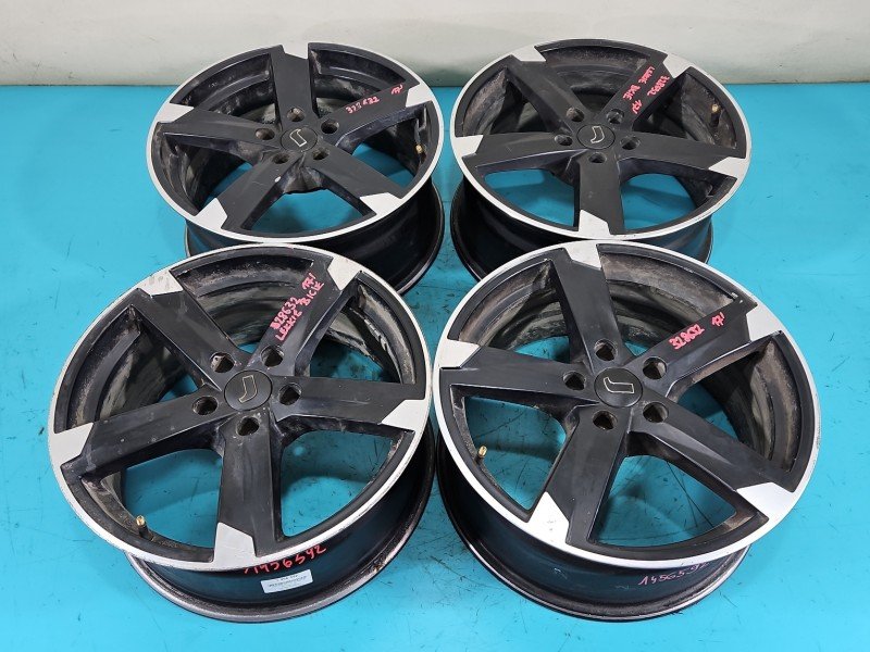 alufelgi felgi 17" komplet Alfa romeo 159 R17 Szerokość felgi: 7.5", Rozstaw śrub: 5x108, Odsadzenie (ET): 38, 1456592, R17...