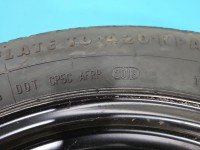 Koło zapasowe 18" dojazdowe dojazdówka Audi Q3 Rozstaw śrub: 5x112, Continental, 145 mm, Profil opony: 80, 145/80/R18 5x112...