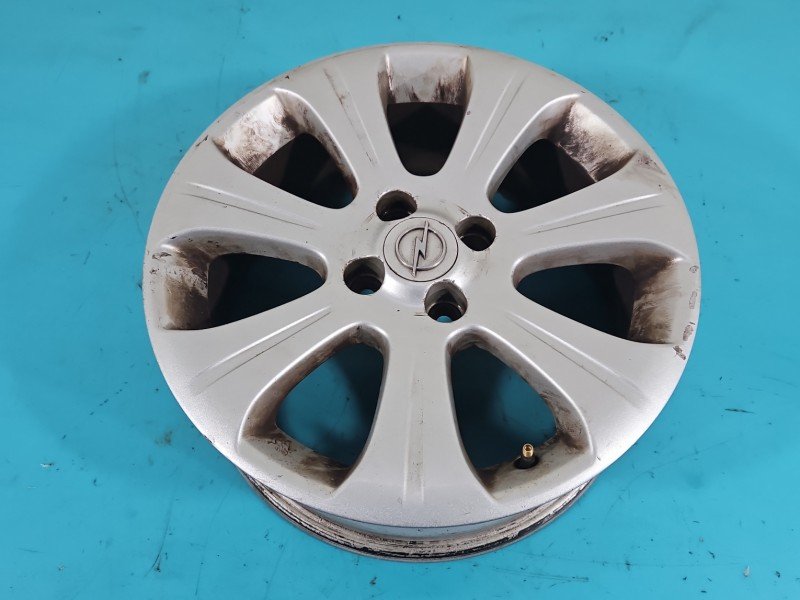 Felga aluminiowa alufelga Opel Astra III H Średnica felgi: 16", Szerokość felgi: 6.5", Rozstaw śrub: 4x100, Odsadzenie (ET):...