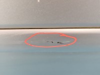 Drzwi tył prawe Opel Meriva A HB 5d Z157