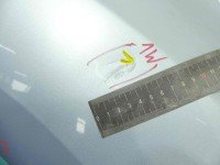 Błotnik przód prawy Toyota Verso 09- błękitny 8S1