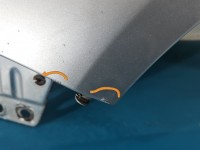 Błotnik przód lewy Vw Polo IV 9N srebrny