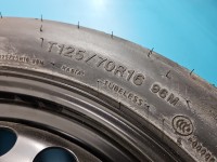 Koło zapasowe 16" dojazdowe dojazdówka Ford Focus Mk4 Rozstaw śrub: 5x108, Hankook, FOC1537, 125/70 R16 HANKOOK 2019R,