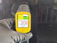 Maska przednia Dodge Caliber czarny PXR