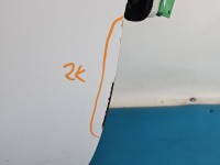 DRZWI PRZÓD PRAWE PASAŻERA Peugeot 208 I 5d biały EWP