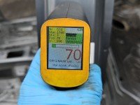 Próg lewy SŁUPEK ŚRODKOWY B Skoda Karoq HB 5d srebrny LF7M/2C2C