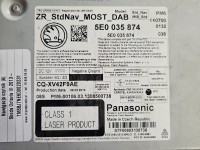 Nawigacja czytnik Skoda Octavia III 5E0035874