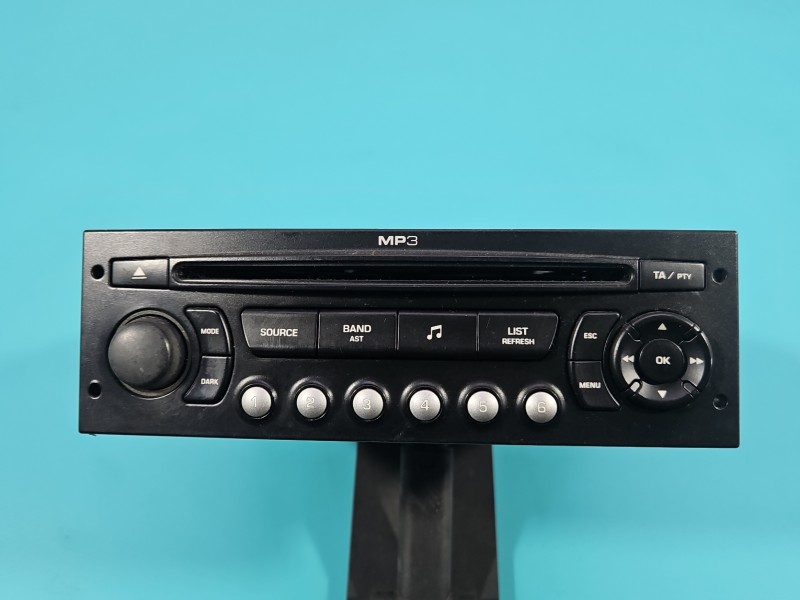 Radio fabryczne Citroen Berlingo II 966639377701, 9666393777 radioodtwarzacz
