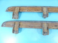 Próg lewy SŁUPEK ŚRODKOWY B Chevrolet Captiva HB 5d czarny GAR