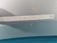 Maska przednia Toyota Auris II srebrny, 1F7