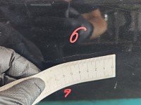 Drzwi tył prawe Toyota Corolla E12 HB 5d czarny 209