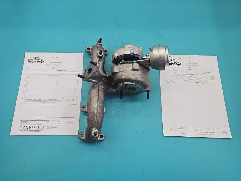 Turbosprężarka Regenerowana Seat Leon I Toledo II 1.9 tdi 110KM 454232-4, 038253019A, DE501934F