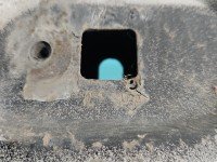 Wzmocnienie zderzaka przód belka Renault Trafic II Europejska, zagięte przednie biały 0D31