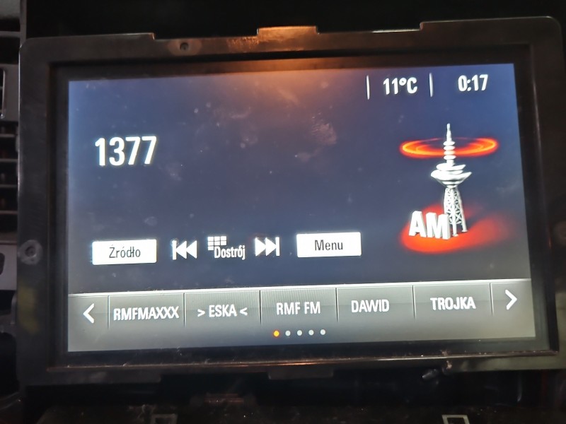 Wyświetlacz Opel Astra V K 42342511 monitor