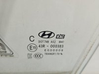 Szyba drzwi przód lewa Hyundai Elantra VI 15-20 sedan