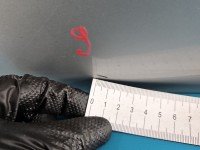 Drzwi tył lewe Alfa romeo 159 sedan 4d srebrny 565/A