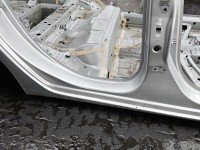 Próg prawy SŁUPEK ŚRODKOWY B Opel Astra V K HB 5d srebrny Z176