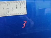 DRZWI PRZÓD PRAWE PASAŻERA Skoda Fabia III 5d niebieski lf5w-8x8x