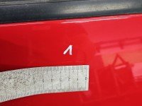DRZWI PRZÓD PRAWE PASAŻERA Fiat Grande Punto 3d czerwony