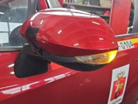 Lusterko lewe Toyota Corolla E21 19- na części. 6pin. Uszkodzone ramie KOLOR 3U5 hybryda europa