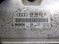 Komputer Sterownik silnika 038906019CK, 0281010308 Audi A3 8L 1.9 TDI