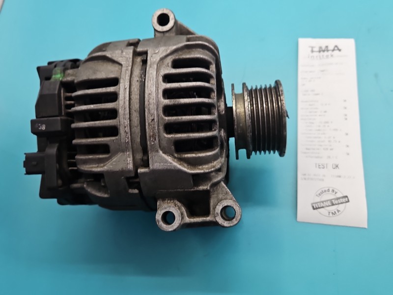 TEST Alternator Dacia Logan I 05-14 0124325031, 7700434899 1.4 8V wiel