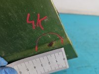 Błotnik przód lewy Opel Zafira A seledynowy Z 384