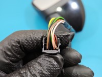 Lusterko lewe Renault Clio V 19- 9pin .rysy, składane elektrycznie CZARNY Tekpn europa