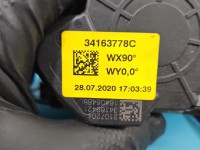 Pas bezpieczeństwa tył prawy Europejska Skoda Fabia III 6V0857448, 34163778C