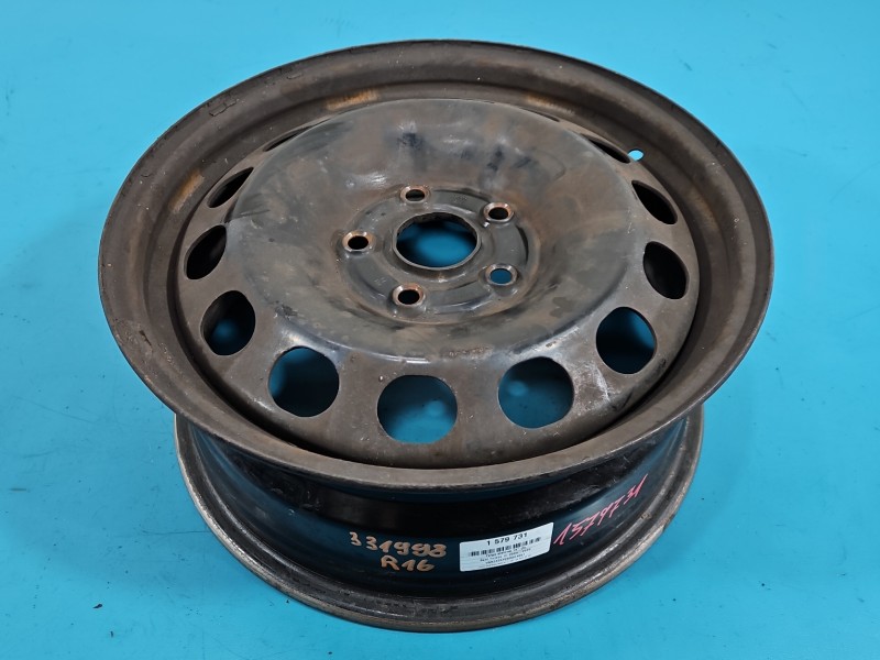 Felga stalowa 16" Seat Toledo III Szerokość felgi: 6.5", Rozstaw śrub: 5x112, Odsadzenie (ET): 50, Producent felg: Seat,...