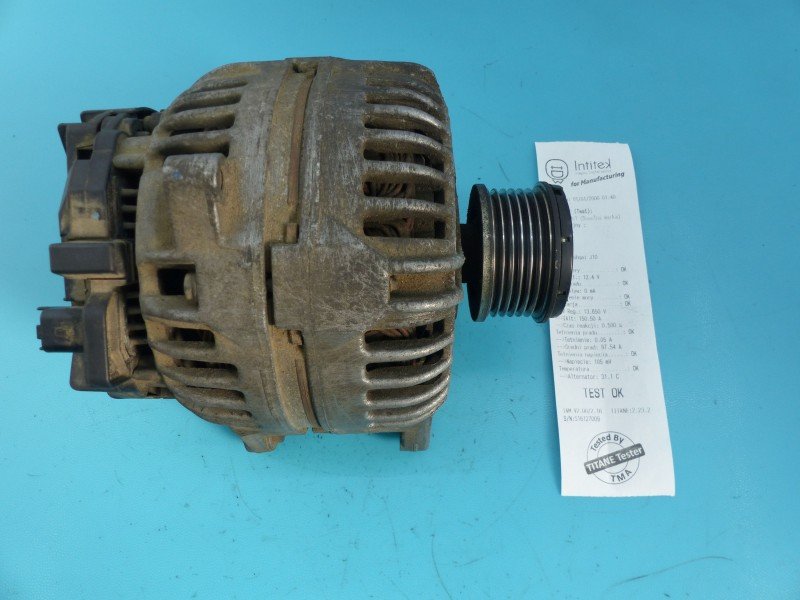 TEST Alternator Nissan Qashqai I J10 06-13 0124525140, 8200728292 1.5 dci